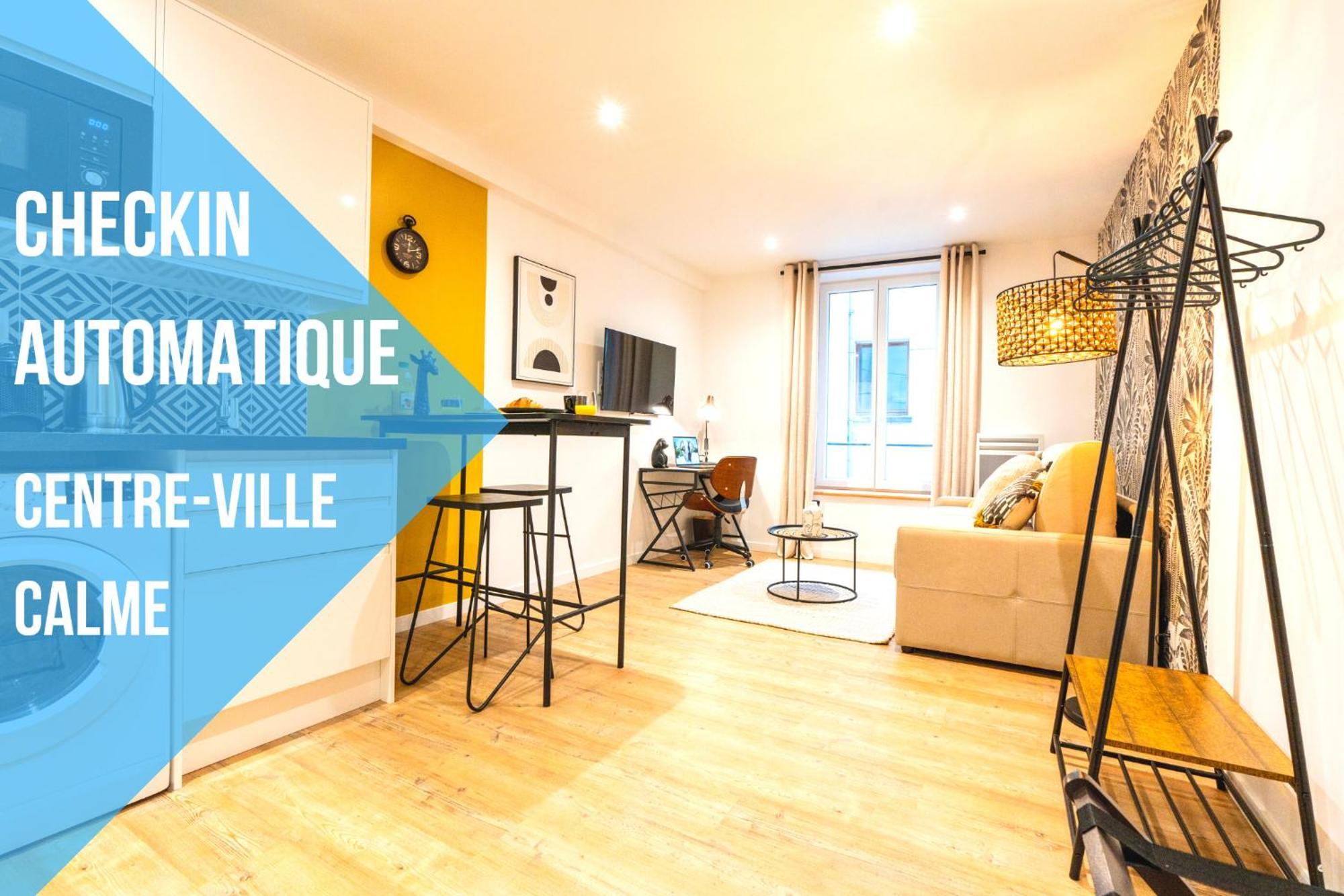 Studio - Self Checkin Automatique - Centre-Ville - Afrique La Ferte-sous-Jouarre Exterior photo